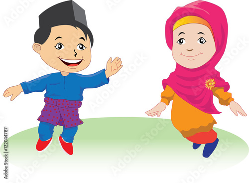 Melayu children in Patani # 1