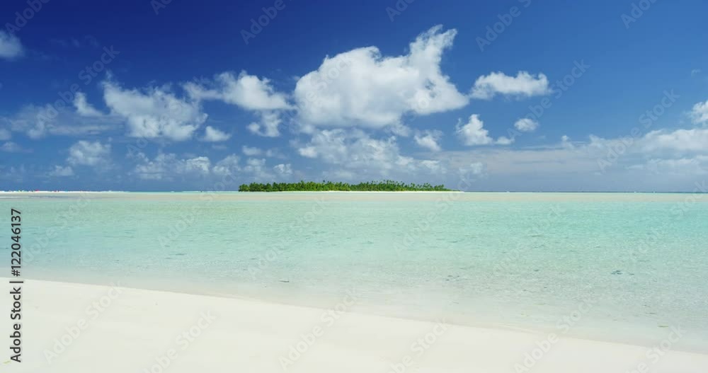 Tropical island paradise in the south paciifc Tropical island paradise in the south paciifc
