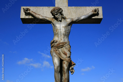 Jésus-Christ sur la croix. / Jesus on the cross. photo