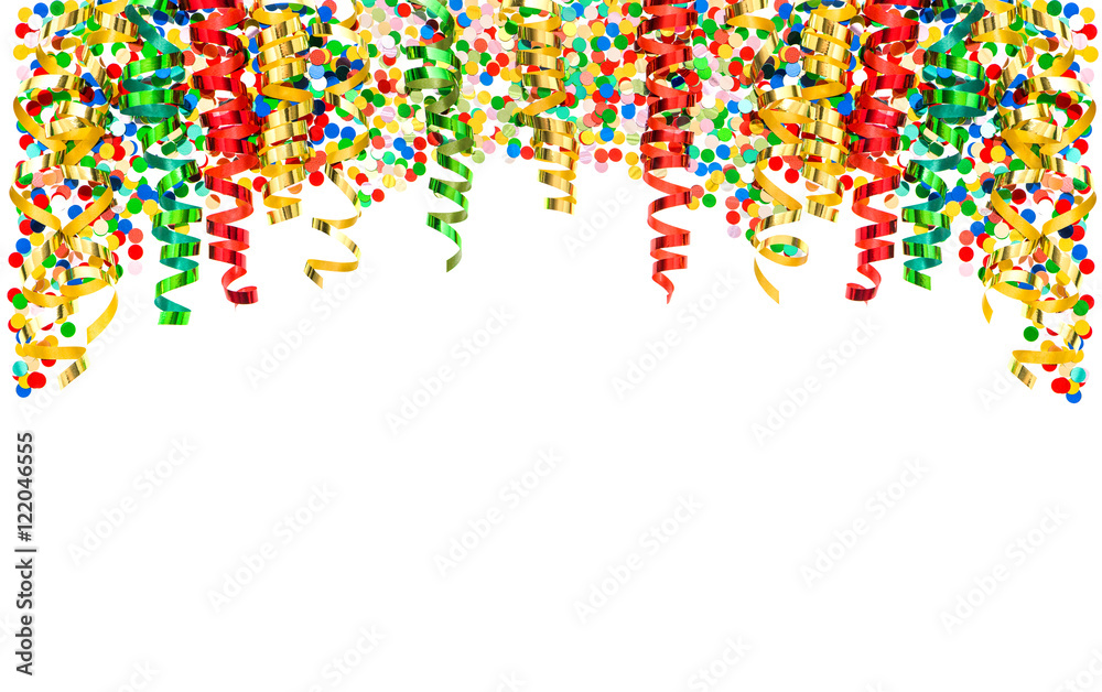 Streamer confetti Holidays carnival party serpentine decoration