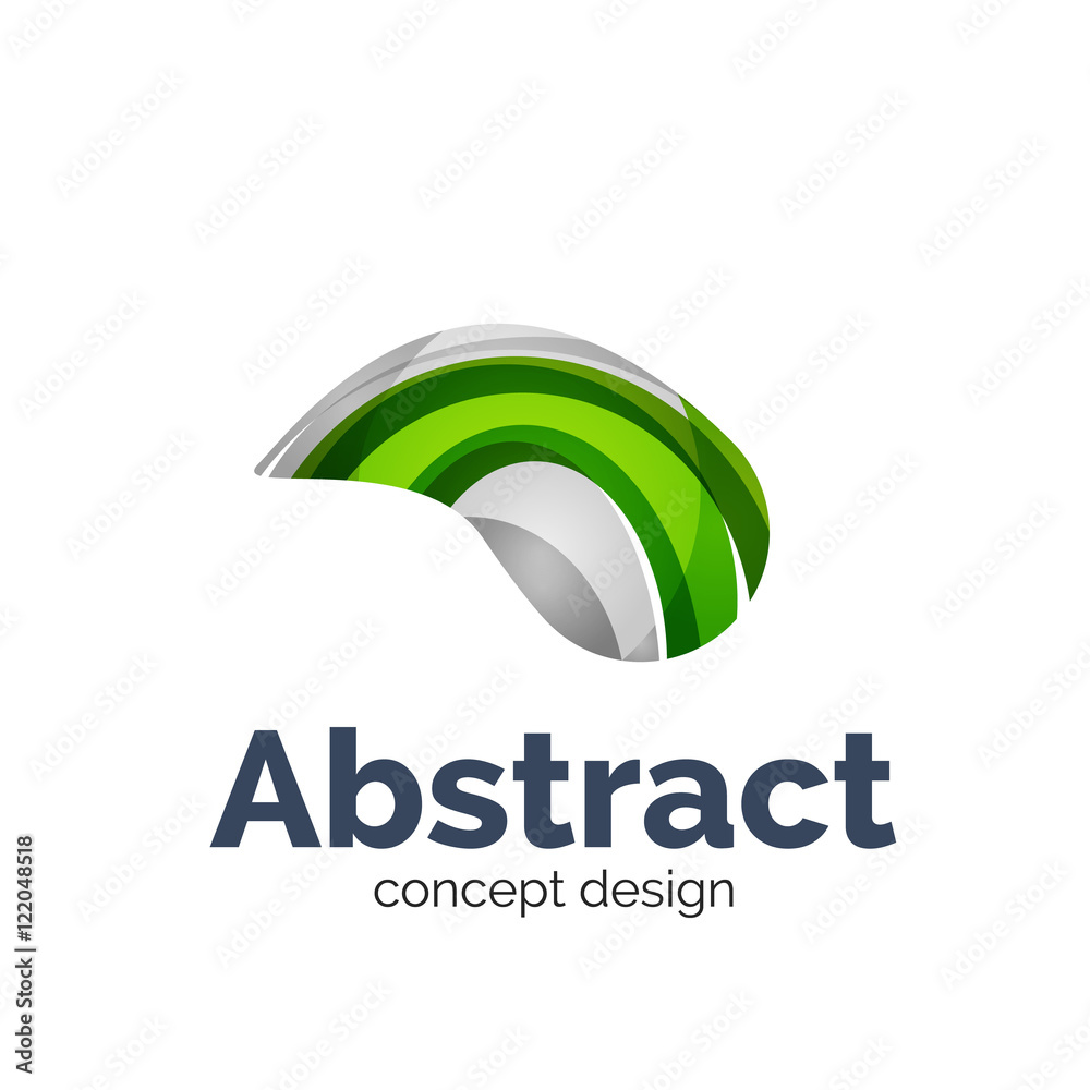 Business vector logo template - wave Business vector logo template - wave