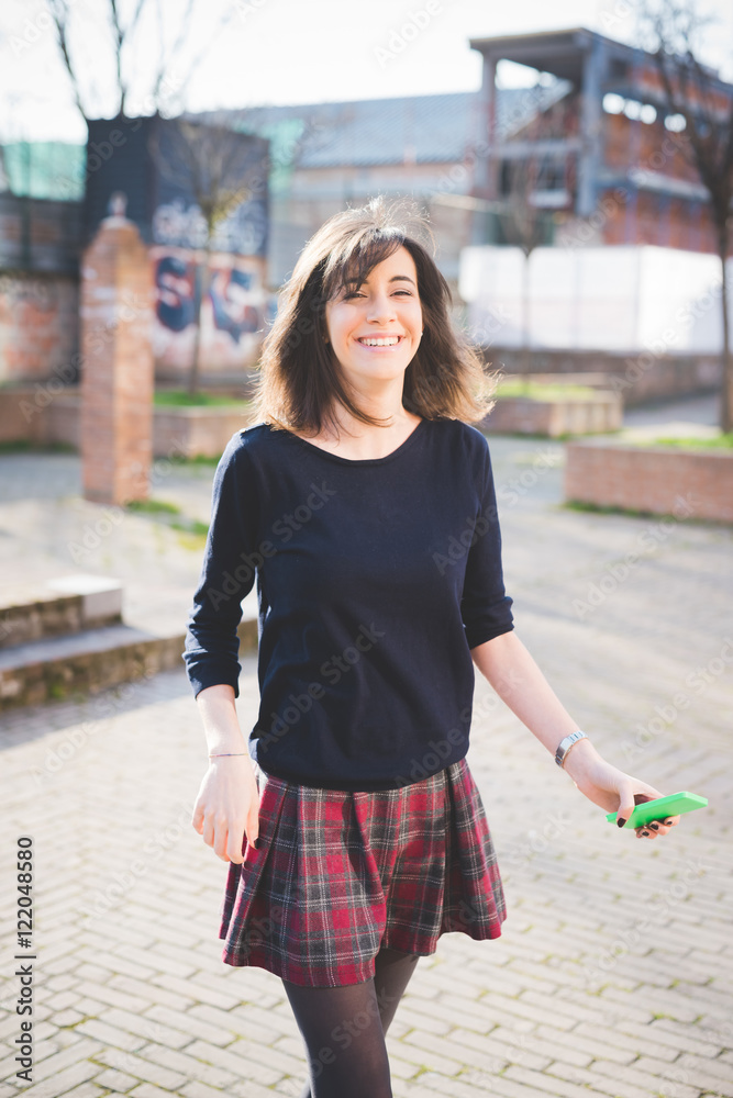 Fototapeta premium young pretty woman