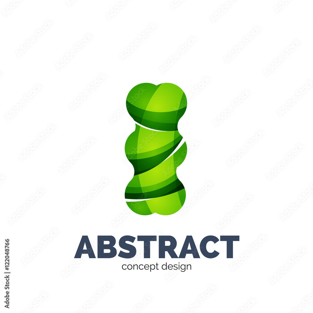 Modern abstract futuristic logo Modern abstract futuristic logo