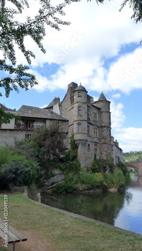 Village d'Espalion en Aveyron