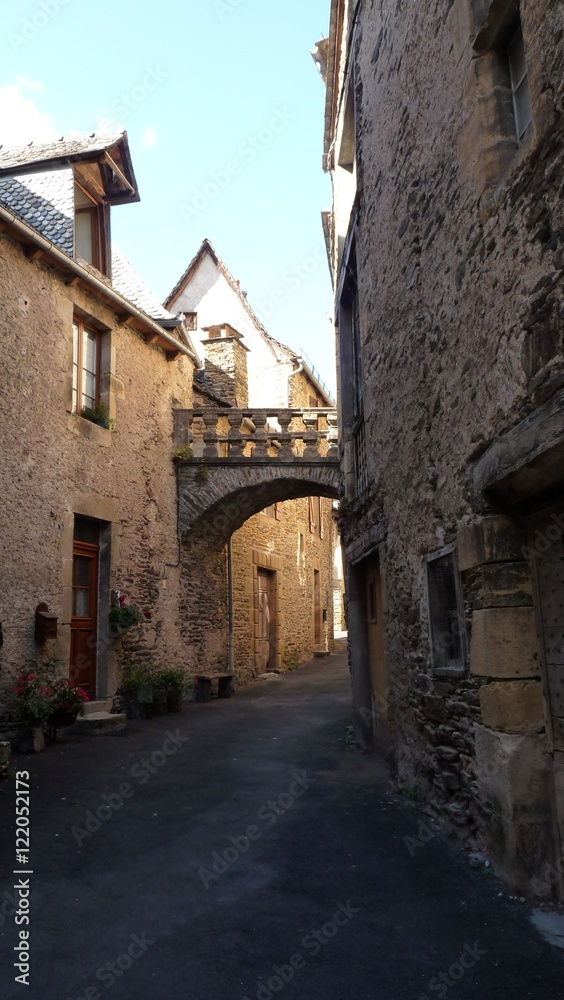 village d'Estaing en Aveyron