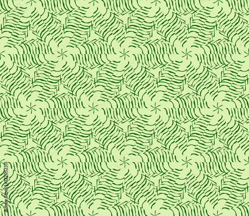 flower abstract seamless pattern. geometry idea. vector