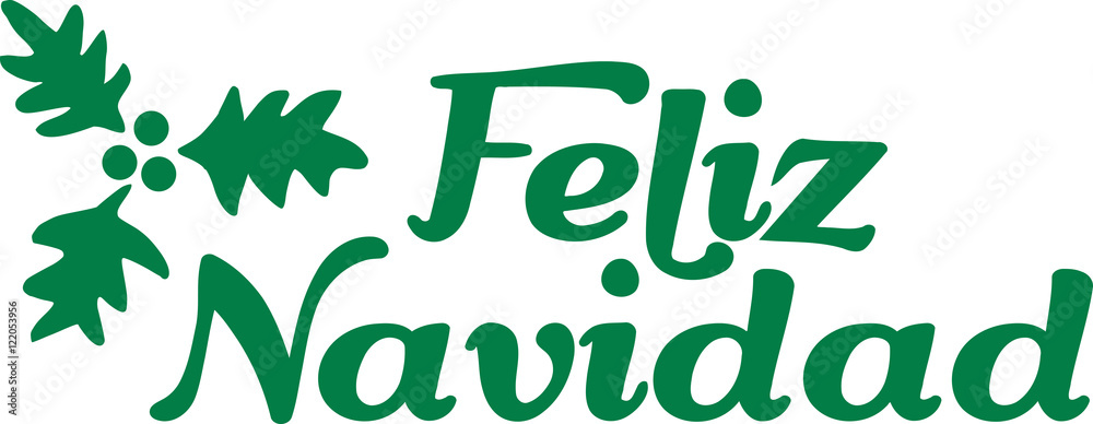 Obraz premium Feliz navidad