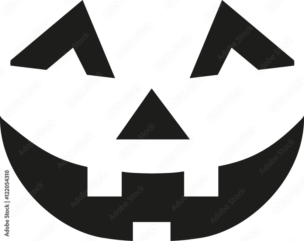 Halloween pumpkin face Halloween pumpkin face