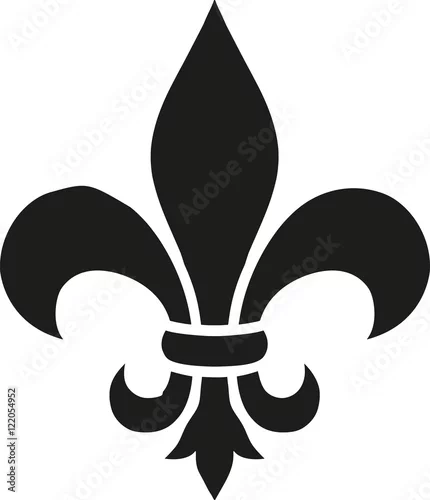 Obraz Ikona Fleur de lis