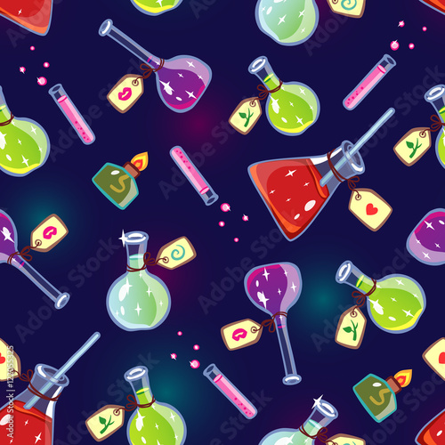 vector magic chemistry pattern