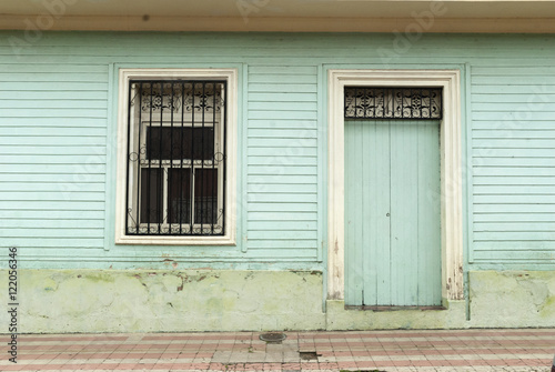 Entrance Door and Facade in Nicaragua
