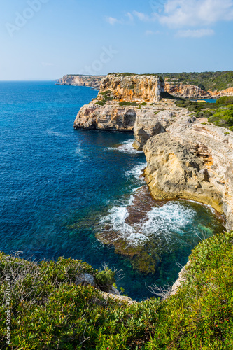 Coast of Majorca  spain 