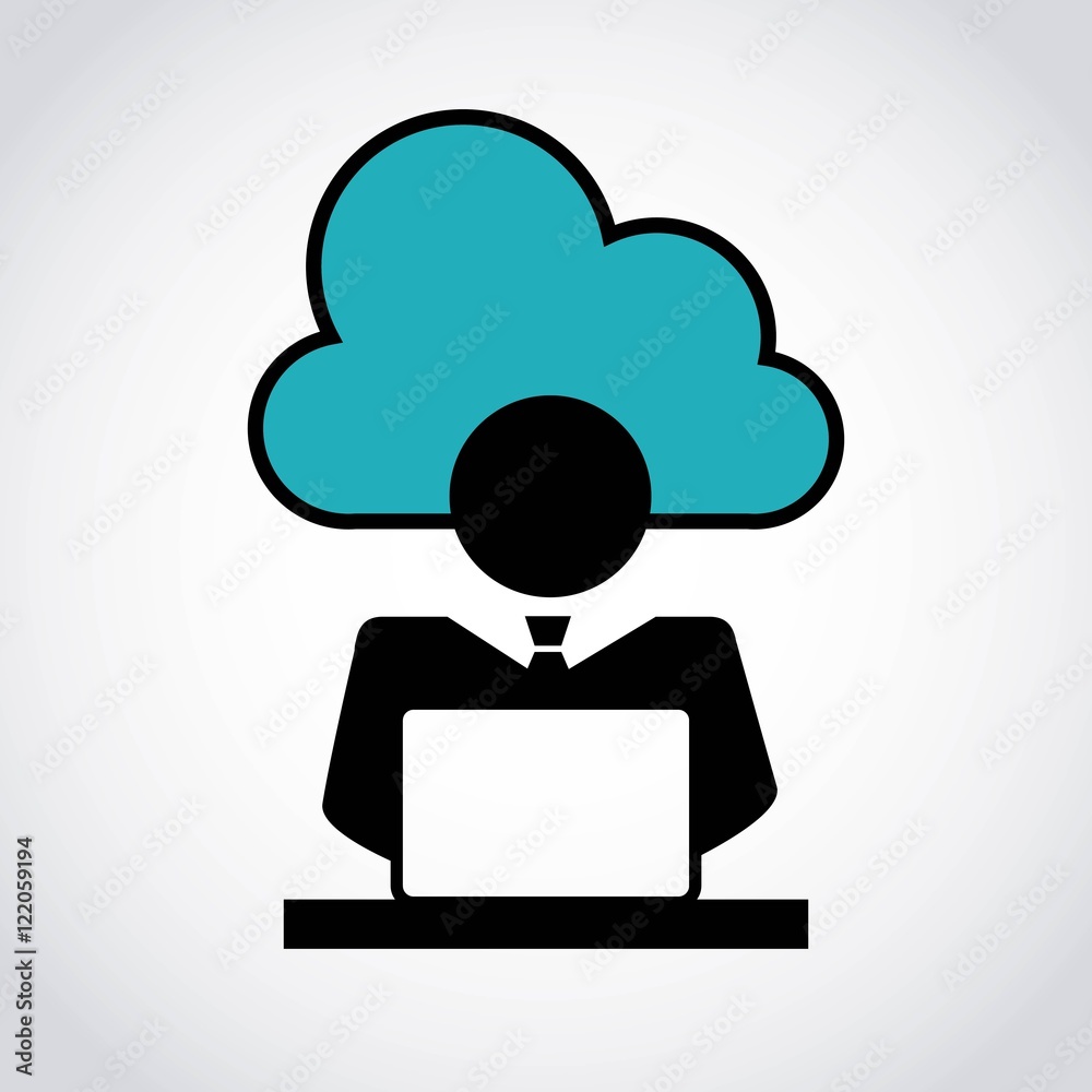 technology users community icon vector illustration design technology users community icon vector illustration design