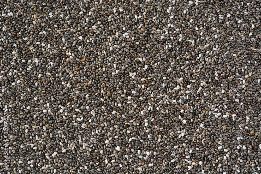 Chia seeds background
Chia seeds background