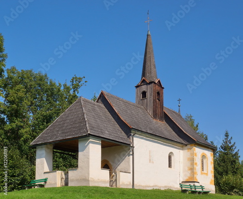 Filialkirche St. Oswald bei Pörtschach / Wörther See / Kärnten / Österreich