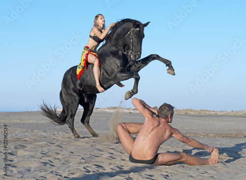horsewoman and yogi