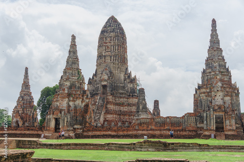 Pagoda in Ayutthaya. © janjutamas
