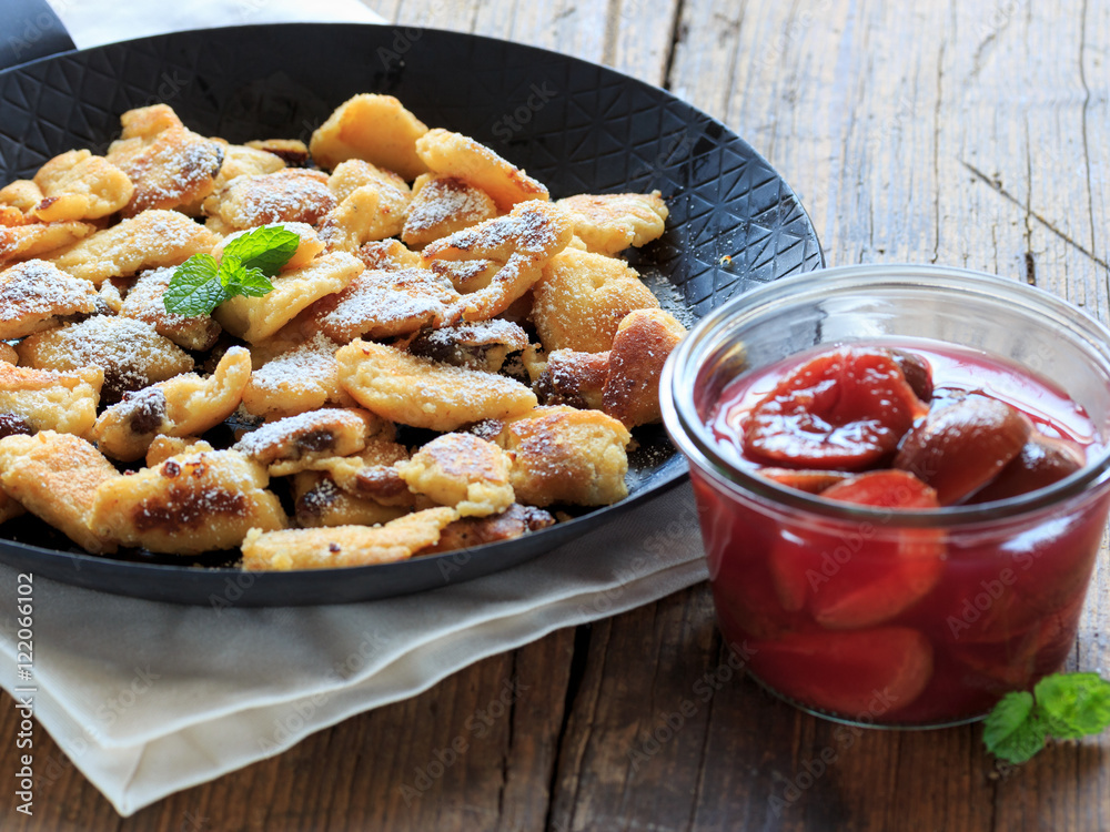 Kaiserschmarrn mit zwetschgenkompott Stock Photo | Adobe Stock Kaiserschmarrn mit zwetschgenkompott Stock Photo | Adobe Stock