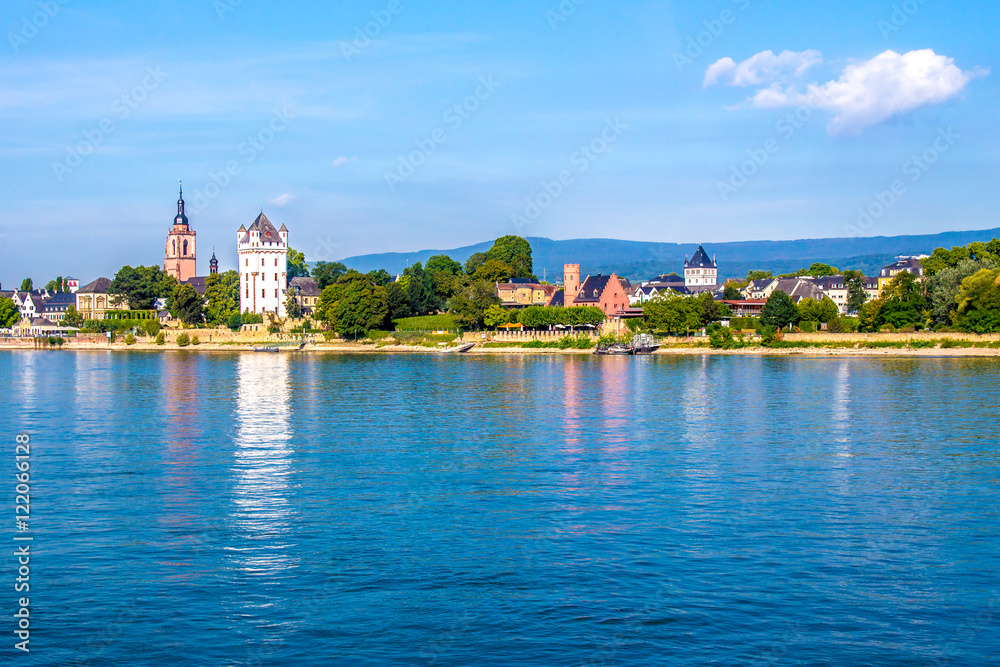 Eltville am Rhein, along the Rhine River in Germany