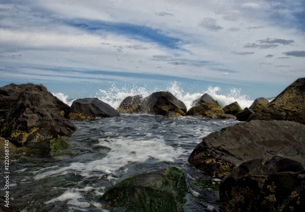 Waves Crashing On Rocks Waves Crashing On Rocks