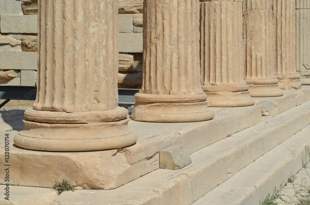 columns ancient greek details