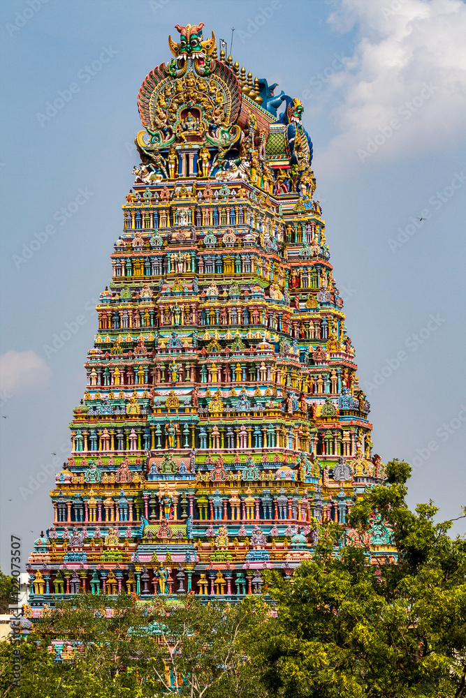 Südindien - Tamil Nadu - Madurai - Meenakshi Sundrareshva Tempel