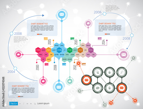 Vector illustration of infographic