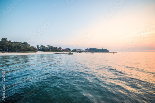 Strand von Niechorze, Polen