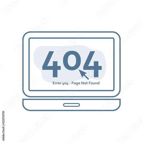 Page not found Error 404 layout. Vector concept illustration for page 404. Page is lost and not found message.