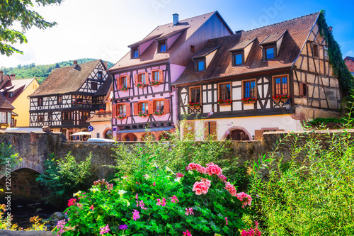 Kaysersberg- one of the most beautiful villages of France , Alsace photo