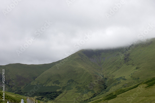 Fog Rolling off a Mountain