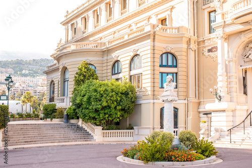 Fotografía Famous Opera building in Monte Carlo on the French riviera in Monaco