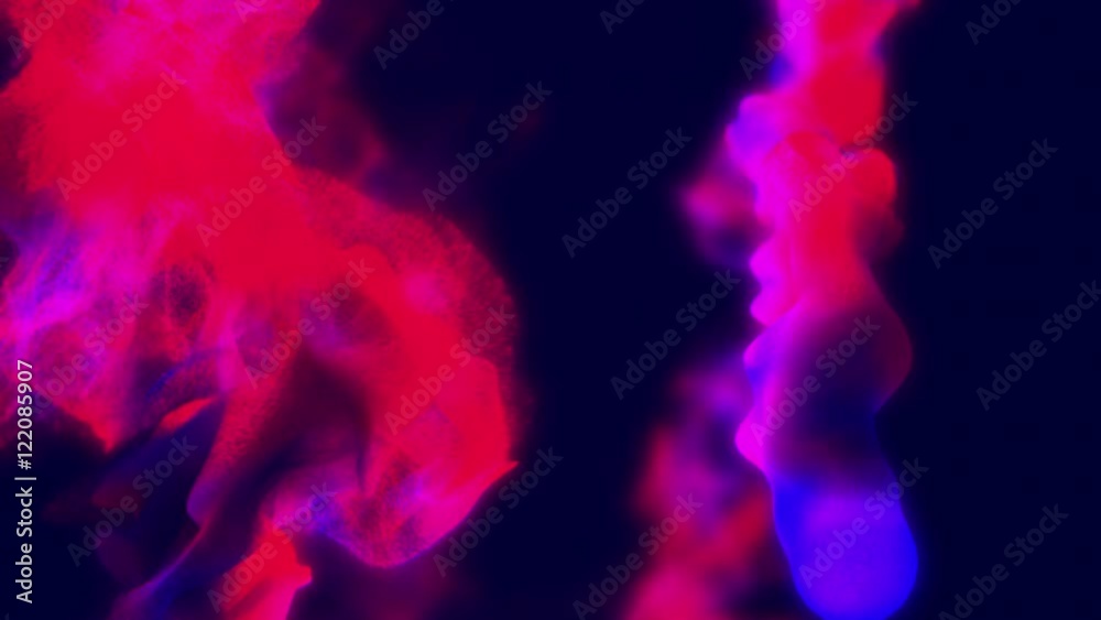 Pink stream of particles down, 3D animation, looping Pink stream of particles down, 3D animation, looping