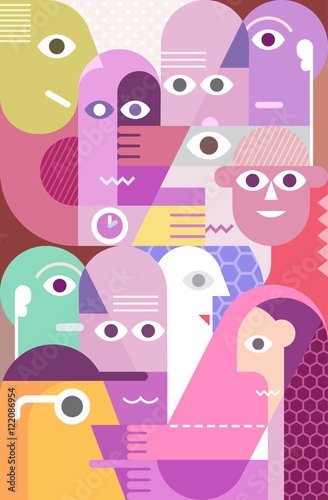 Large Group of People