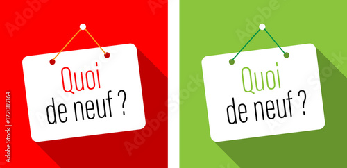 Quoi de neuf ?