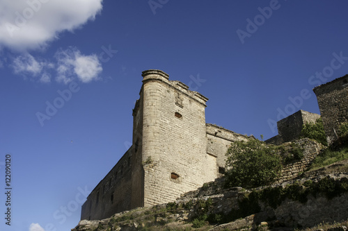Castillo de Sabiote en la provincia de Jaén, Andalucía