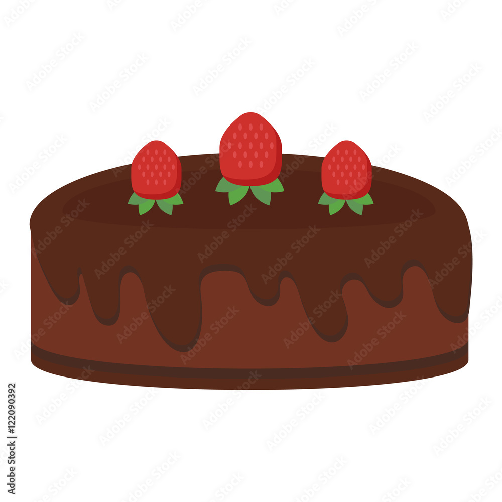 Different cakes isolated vector illustration. Different cakes isolated vector illustration.