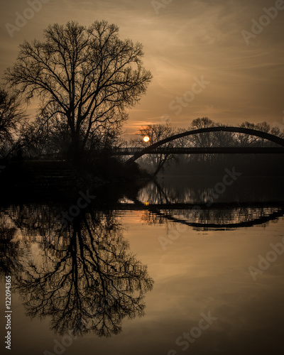 Sunrise At The Bridge
