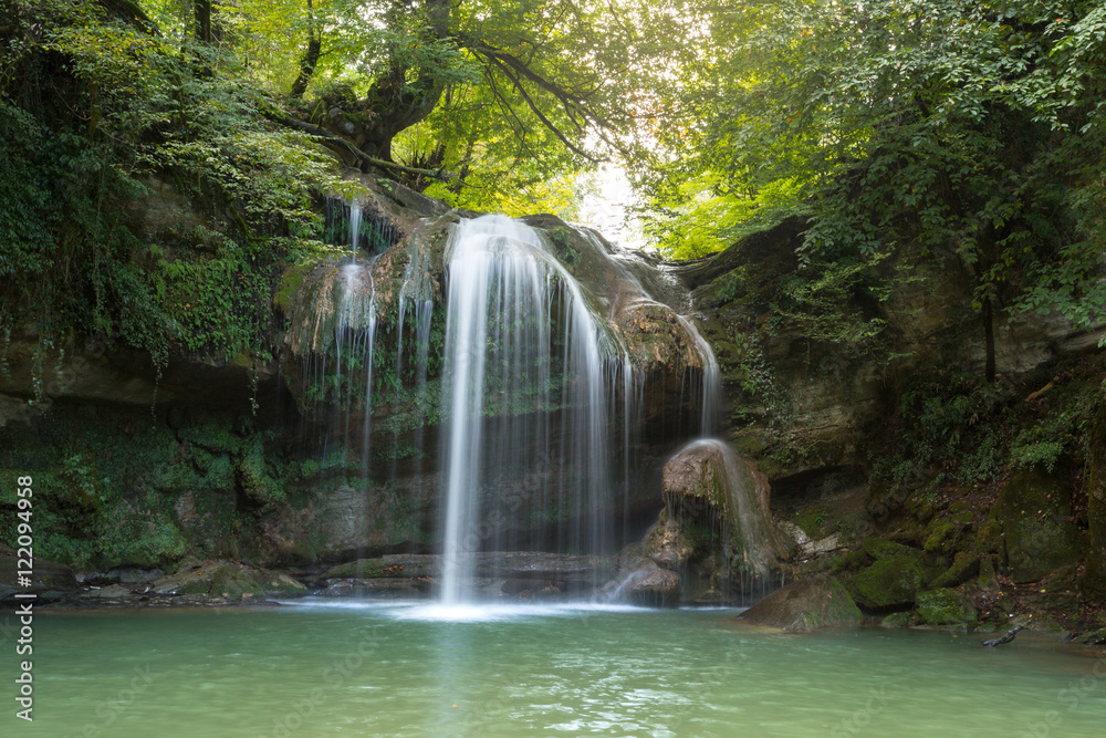 Obraz premium Tirkan Waterfall, Mazandaran, Iran