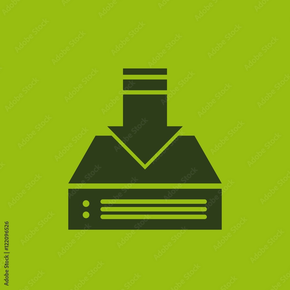 arrow download file icon vector illustration design arrow download file icon vector illustration design