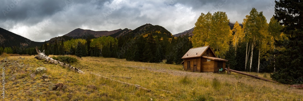The Inner Basin Trail in Flagstaff Arizona. The Inner Basin Trail in Flagstaff Arizona.