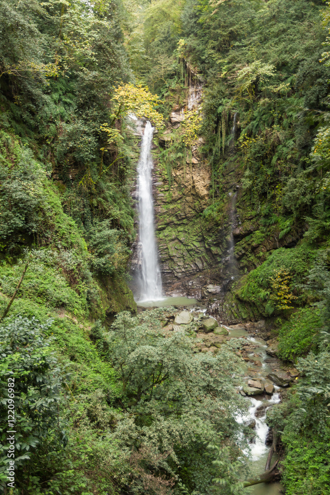 Fototapeta premium Gazou Waterfall, Mazandaran, Iran