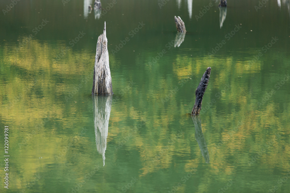 Obraz premium Churet Lake, Mazandaran, Iran