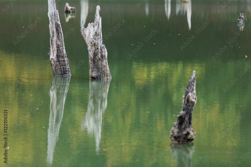 Obraz premium Churet Lake, Mazandaran, Iran