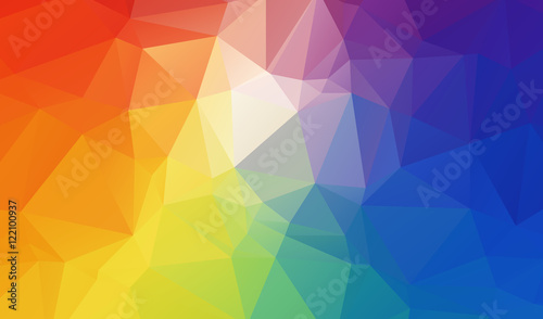 Low polygon Triangle Pattern Background Vector