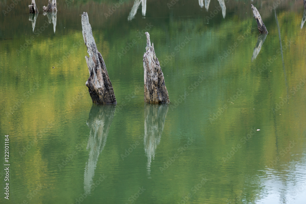 Obraz premium Churet Lake, Mazandaran, Iran