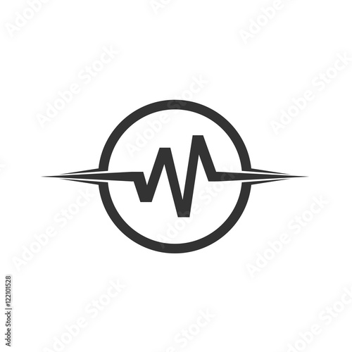 Wallpaper Mural Sound wave logo design Torontodigital.ca