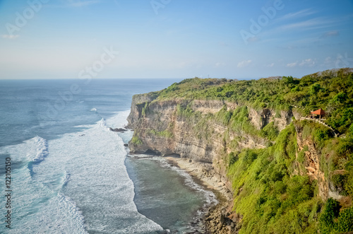 nature landscape view of the cliff