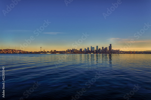 Seattle Morning Skyline © Mike