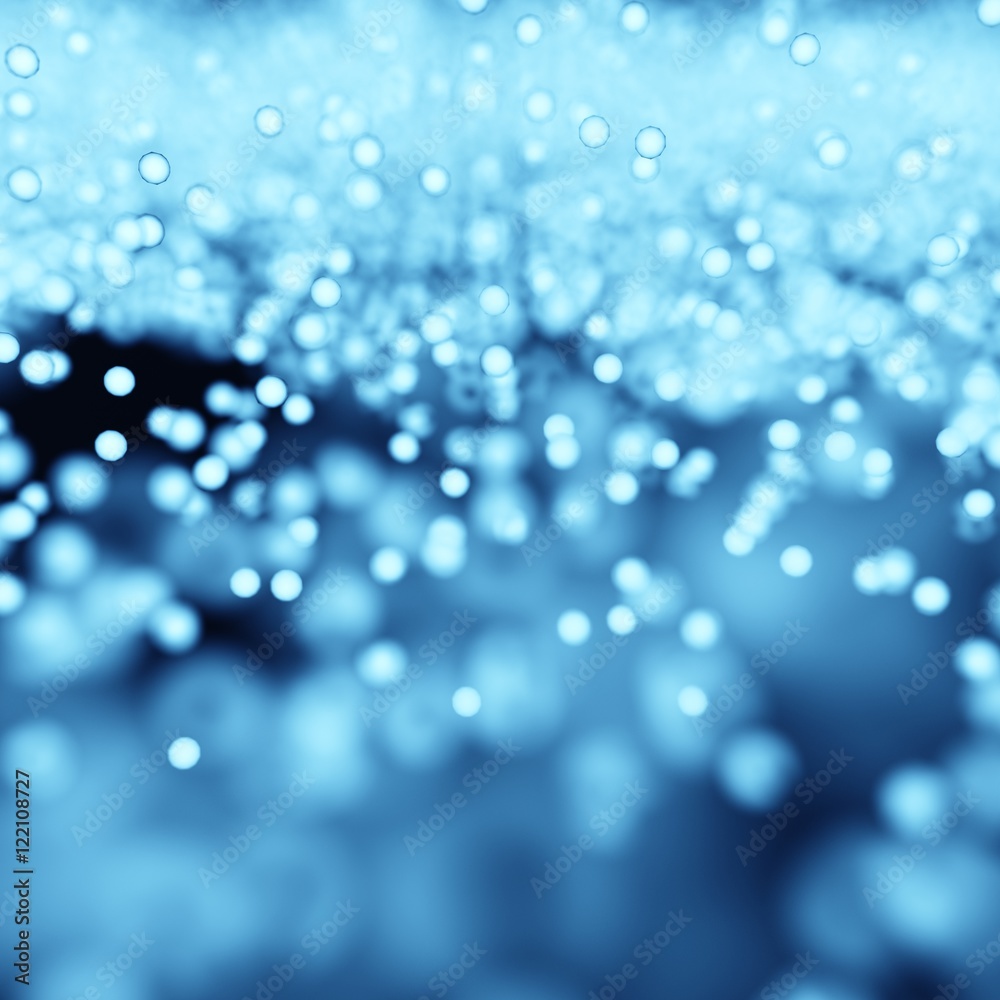 Bokeh of Nodes straight on - Abstract concept Bokeh of Nodes straight on - Abstract concept